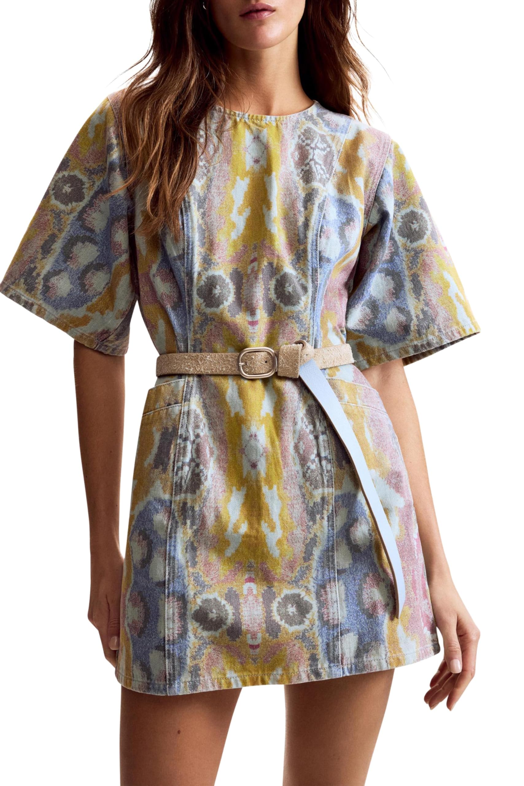Desigual Vestido Denim de la colección Mujer, Azul, XS