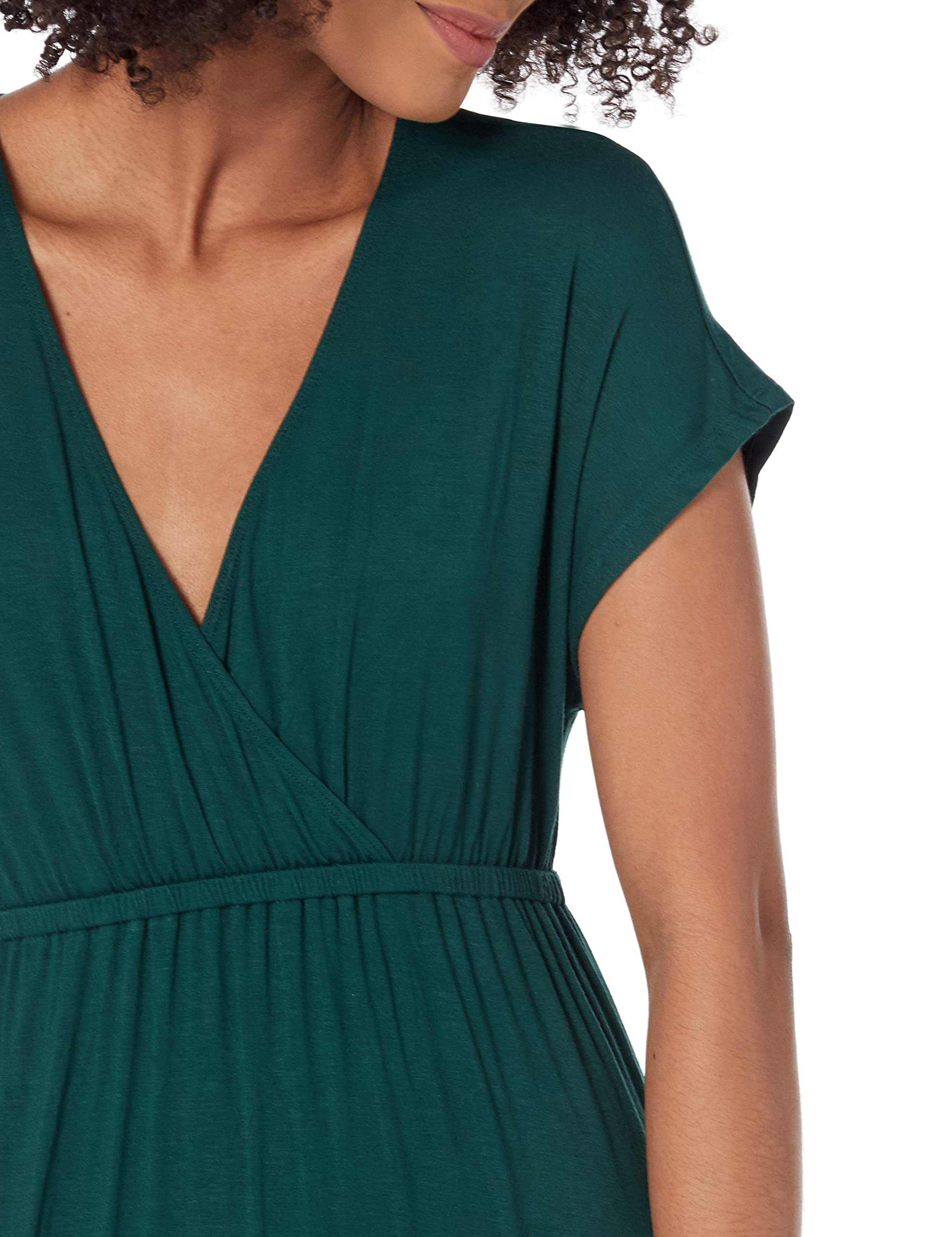 Amazon Essentials Maxi Abito con Vita Stretta (Disponibile in Taglie Forti) Donna