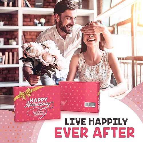 Miniatura 2 de Juego de feliz aniversario para parejas para iniciar conversaciones impresionantes, más de 100 tarjetas para regalos de pareja para marido y esposa,