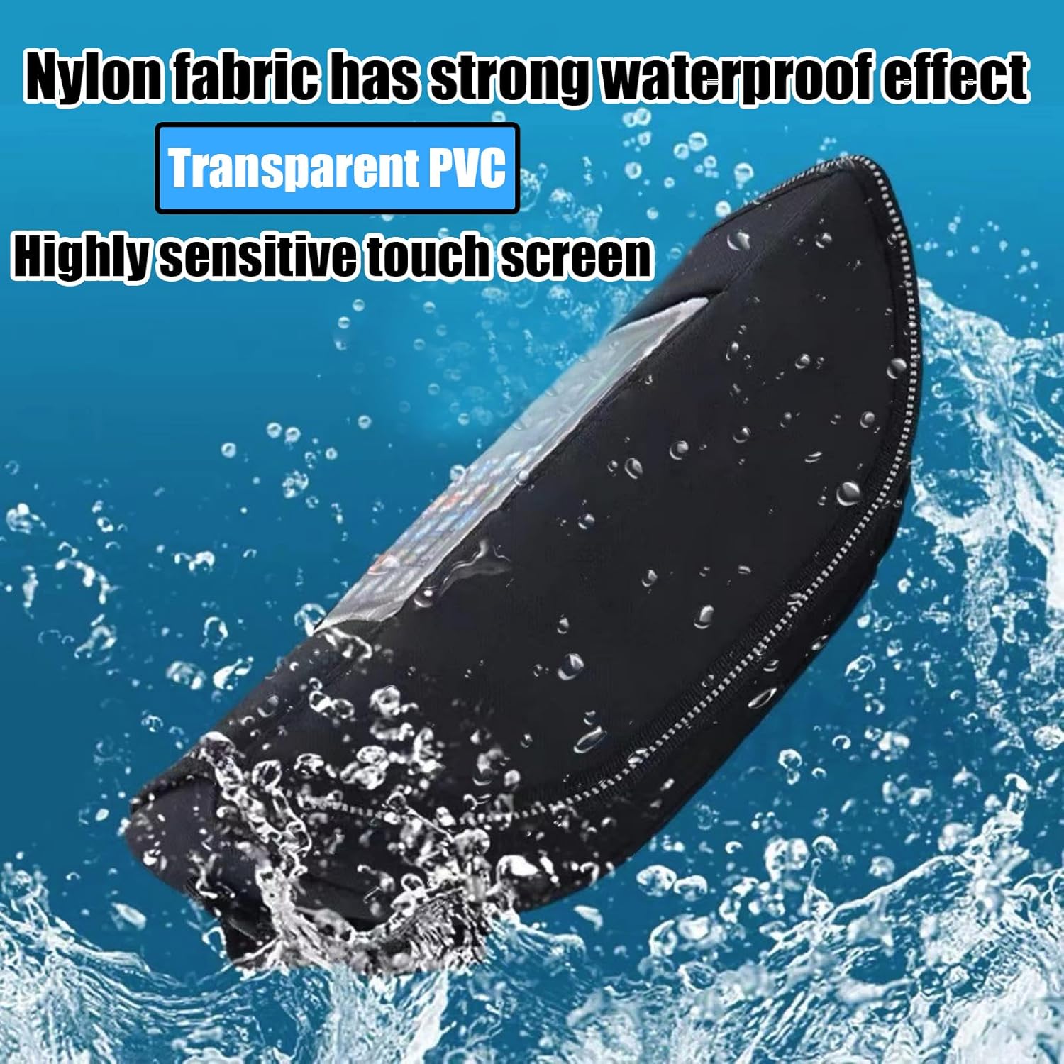 For DRZ4SM DR-Z4S DR-Z4SM 2024-2025-2026+ motorcycle handlebar storage bag waterproof dustproof steering wheel navigation bag travel handlebar bag (DR-Z4SM)