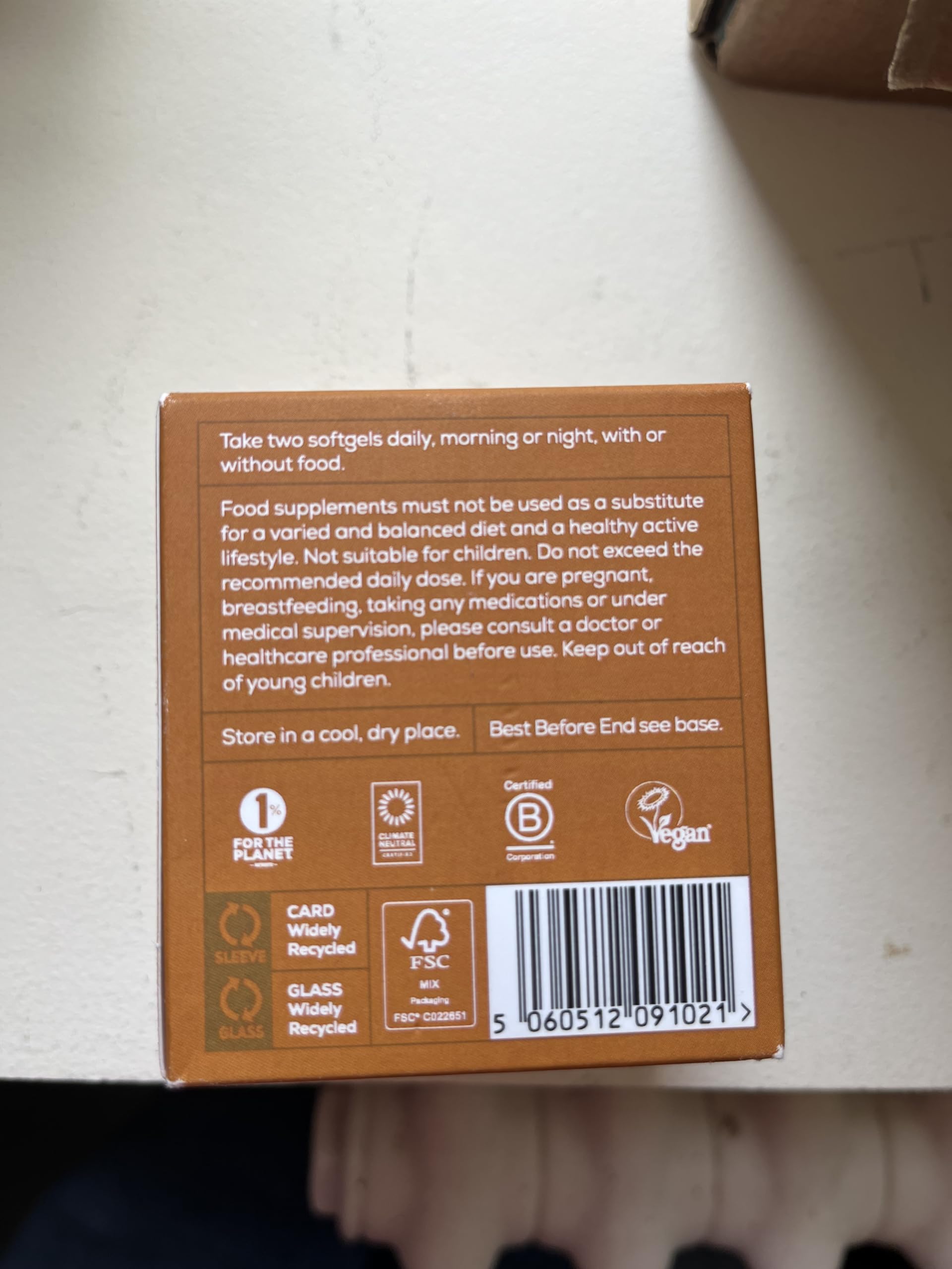 Ancient + Brave True Omegas+ 60 Capsule di Omega 3 e Omega 7 Vegane - Integratore alimentare con acidi grassi essenziali di origine vegetale per pelle, cuore e occhi.