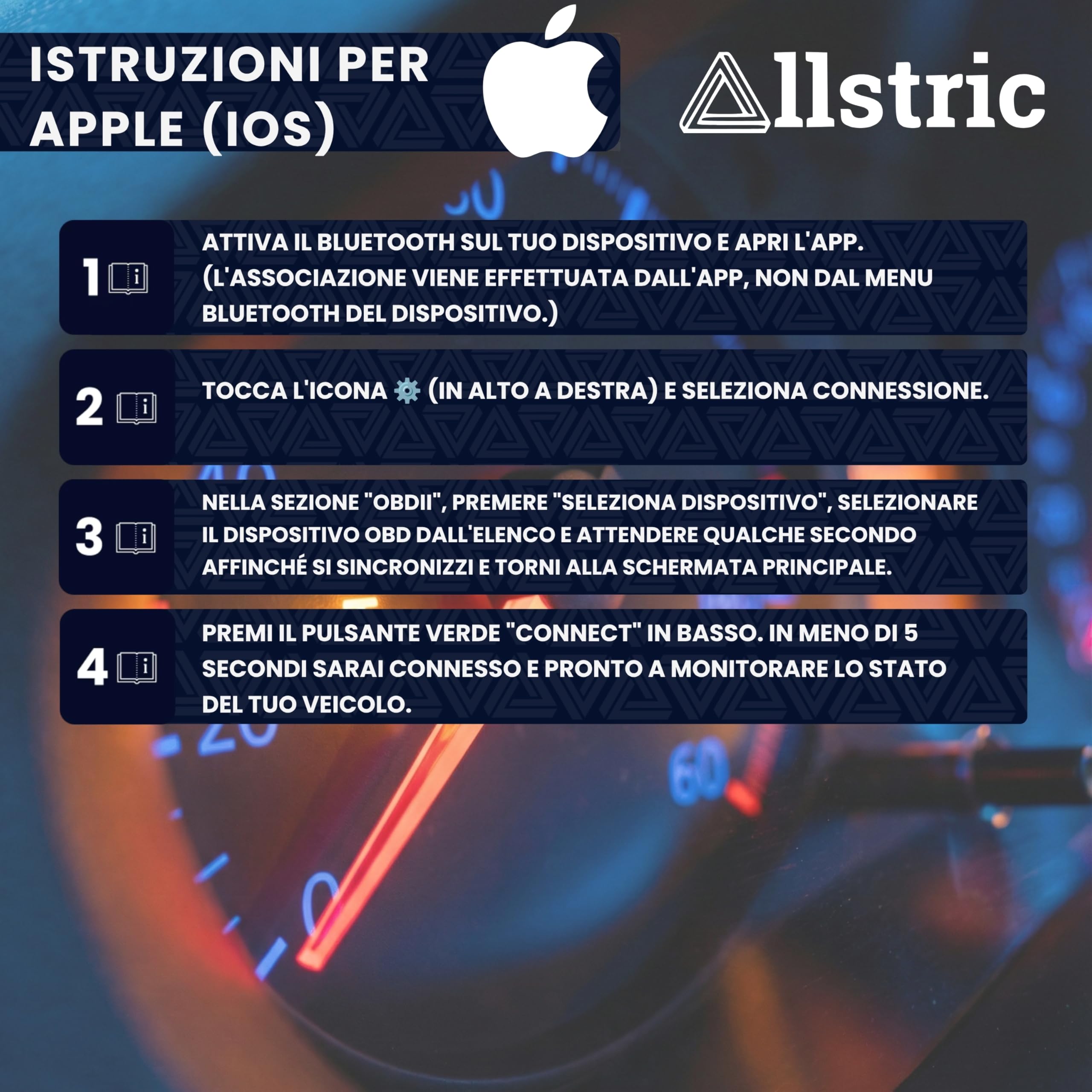 OBD2 Auto Diagnostica. ELM327 Lettore e Strumento di Diagnostica Bluetooth. OBD2 Macchina Diagnosi per Veicoli OBD2 dal 1996 | Non per Elettrici/Ibridi/Camion