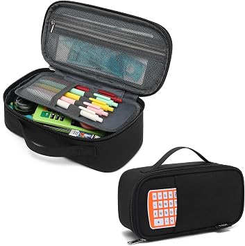 Large Capacity Pencil Case Multi Slot Pencil Pouch Durable Pencil Box Portable.
