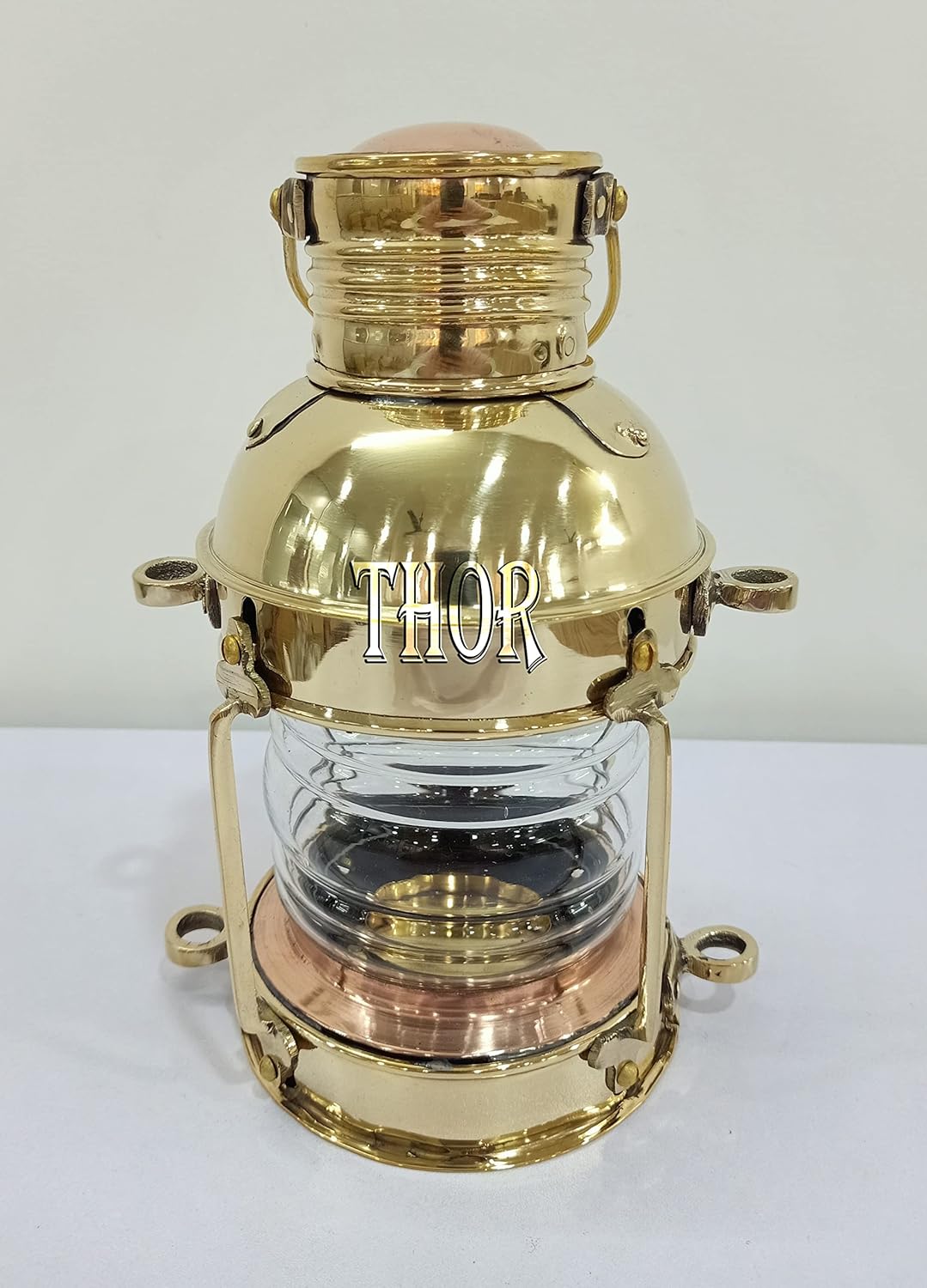 Halloween Outdoor Indoor Rustic Lantern 5X10" Old Fashioned Night Light Perfect for Bedroom Living Room Farmhouse Lantern Table Lamps