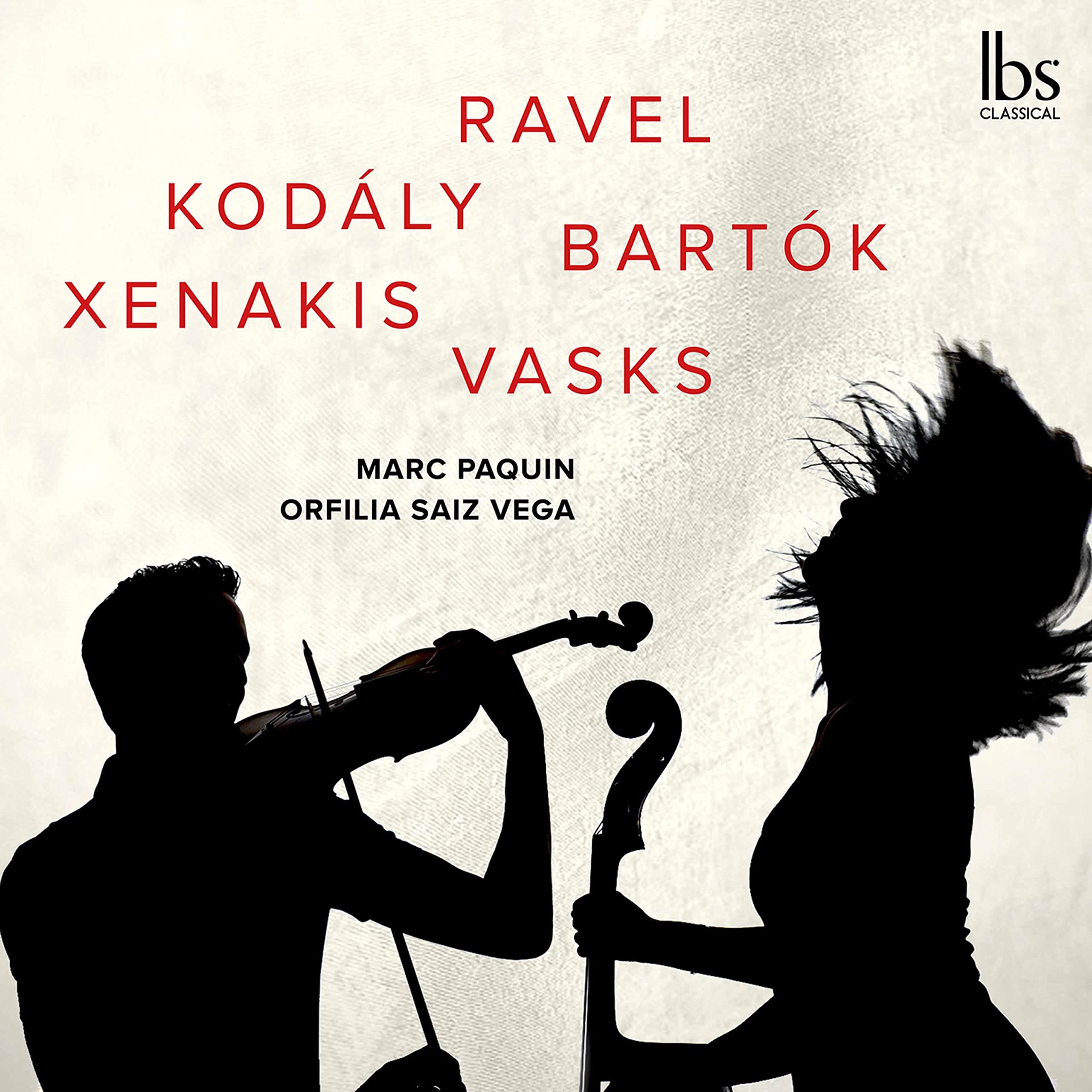 Paquin / Saiz Vega Duo Violin & Cello CD New 8436589069343