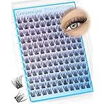 Short Lash Clusters Wispy C Curl Eyelash Clusters 12MM Individual Eyelashes Natural Cluster Eyelash Extensions Natural Looking Cluster Lashes by Geeneiya144PCS, C Curl, 12mm)