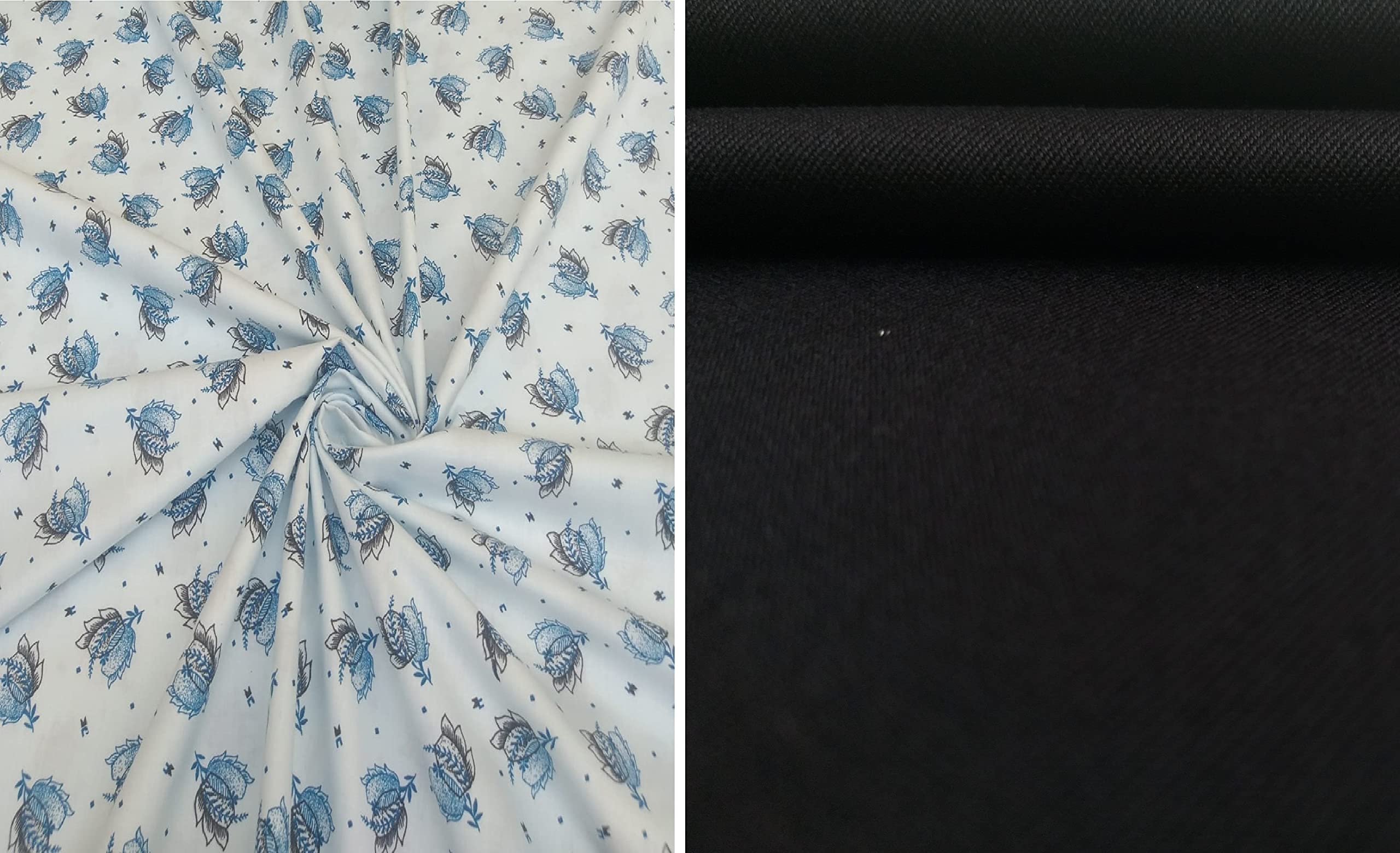Pri & Su CottLinns Combo of Cotton Printed Shirt 110007 & Trouser Fabric 90025-picture-22