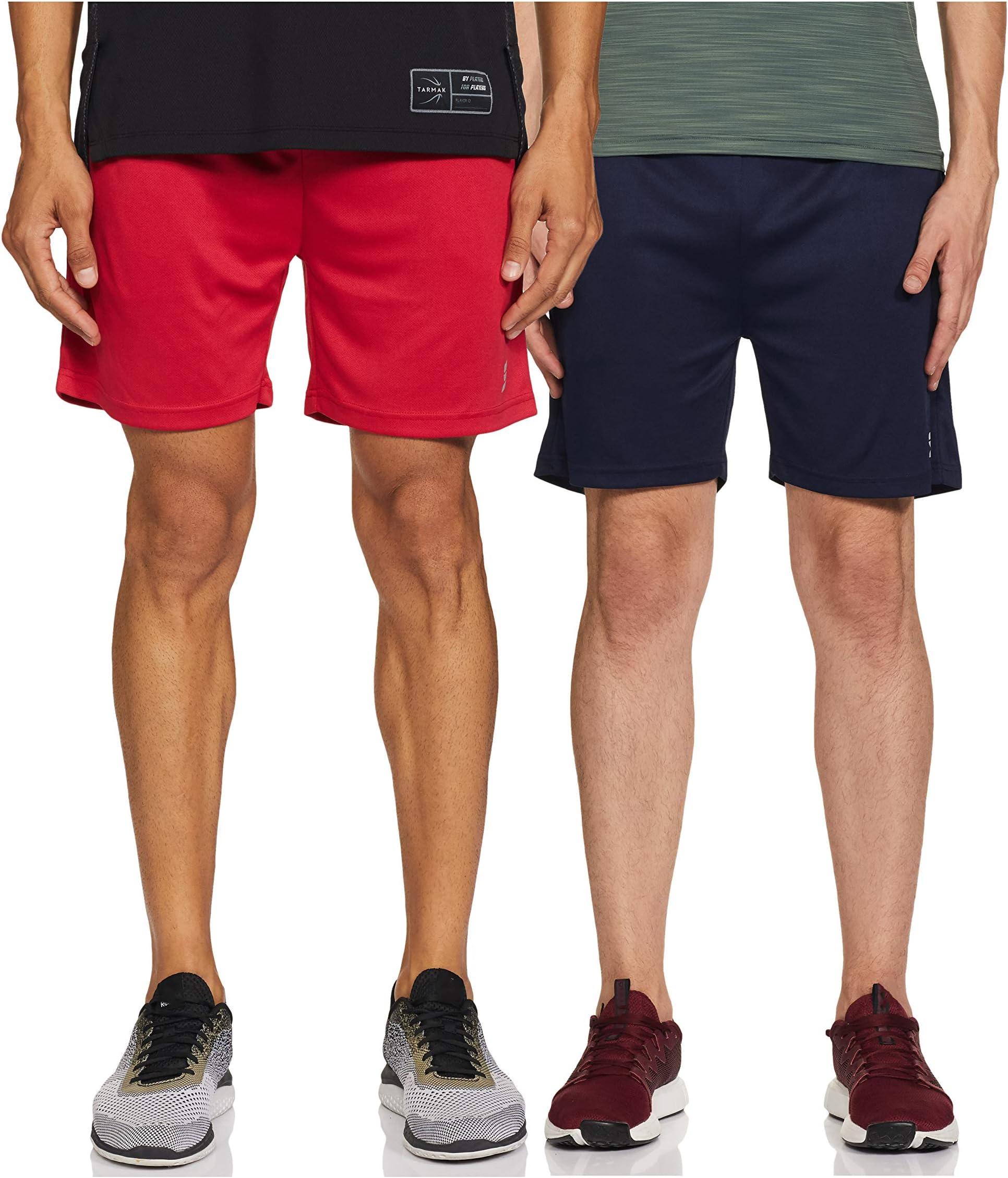Amazon Brand - SymactiveMen Shorts Polyester Pack of 2
