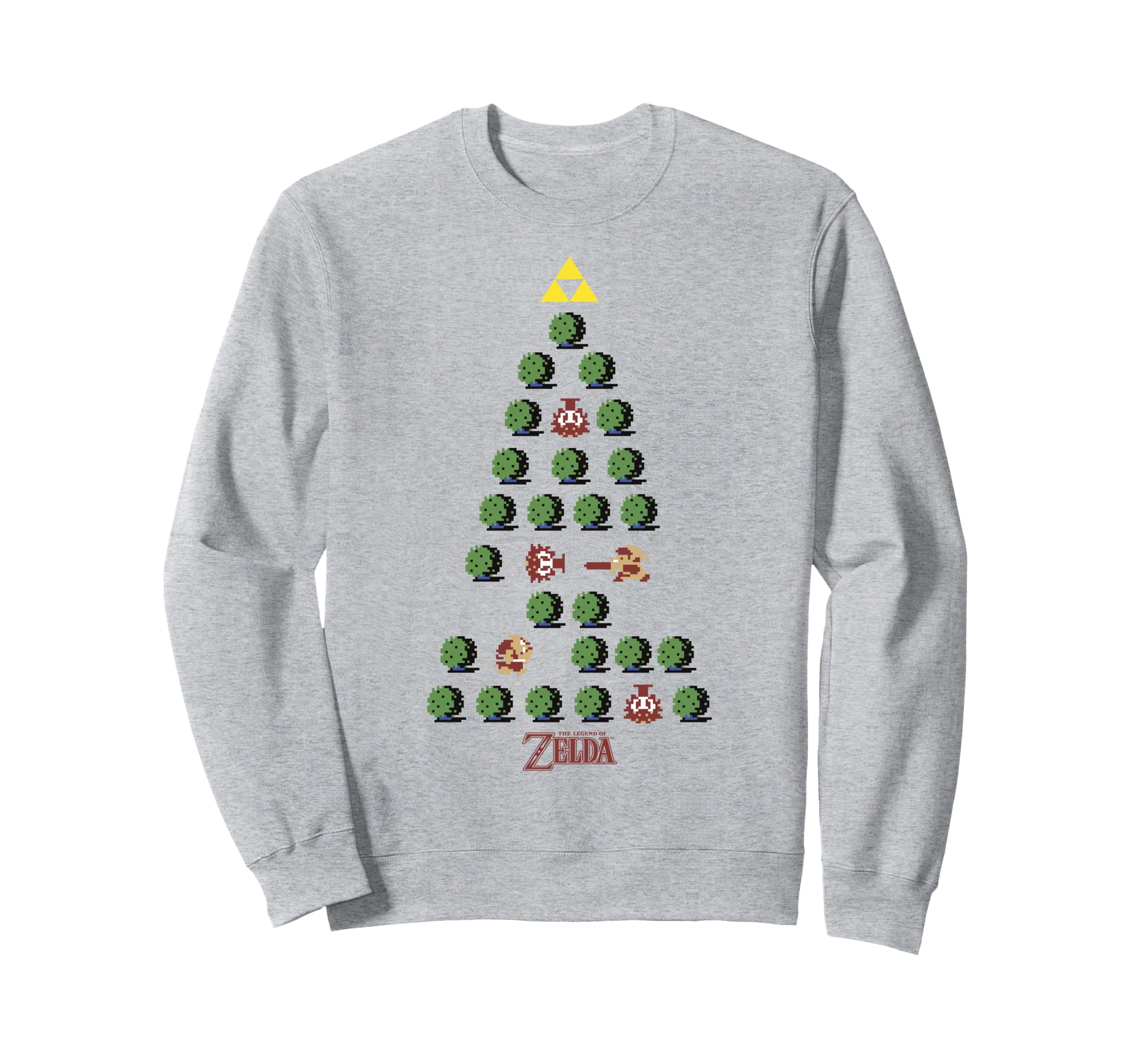 The Legend of Zelda 8-Bit Christmas Tree Sweatshirt