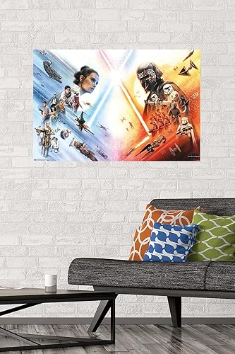 Miniatura 2 de Trends International Star Wars: The Rise Of Skywalker - Póster con cara fuera de pared, 22.375 x 34 pulgadas, versión sin marco
