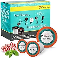 Vista 29 de Smart Sips, Pumpkin Spice Cinnamon Roll Coffee, Medium Roast, Gourmet Flavored Coffee Single Serve Pods for Keurig K-Cup Brewers, 24 Count