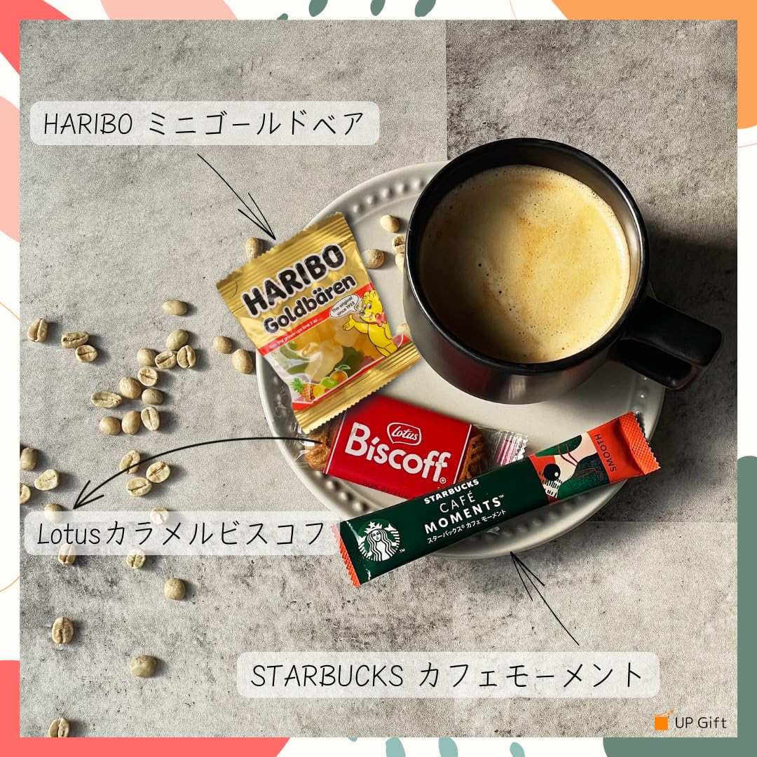 Amazon.co.jp: スタバプチギフト 【お世話になりました】シール付き 12