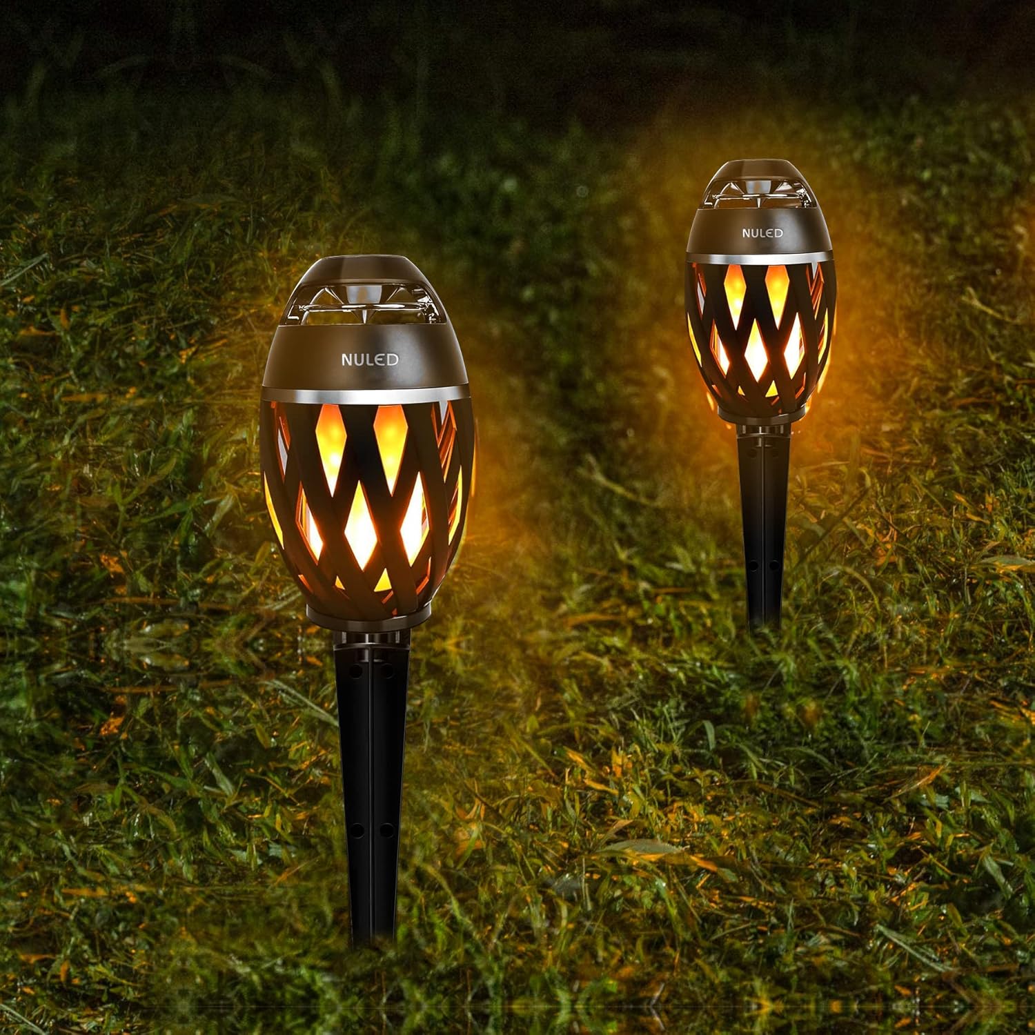 Bеѕt Rеvіеw Outdoor Bluetooth Speakers,LED Flame Speakers Tiki Torch Atmosphere Lantern,Outdoor Speakers Bluetooth Waterproof Wireless Portable Speakers w. TWS Sound/15H Playtime for Camping/Patio/Yard,2 Pack