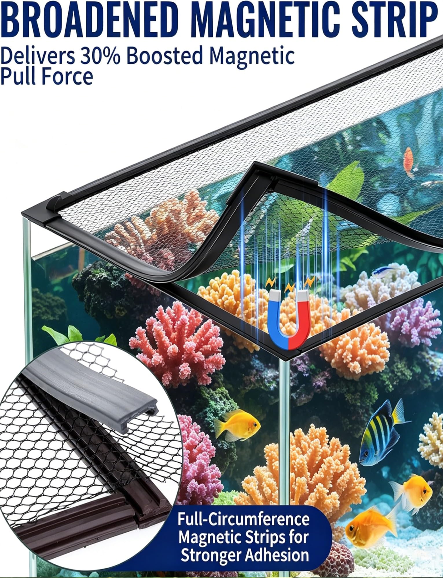 Coperchio Magnetico for Acquario for Acquario in Poliestere PP