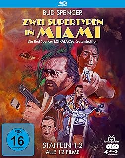 Zwei Supertypen in Miami - Die Bud Spencer EXTRALARGE Gesamtedition (Staffeln 1-2 / Alle 12 Filme) [Blu-ray]