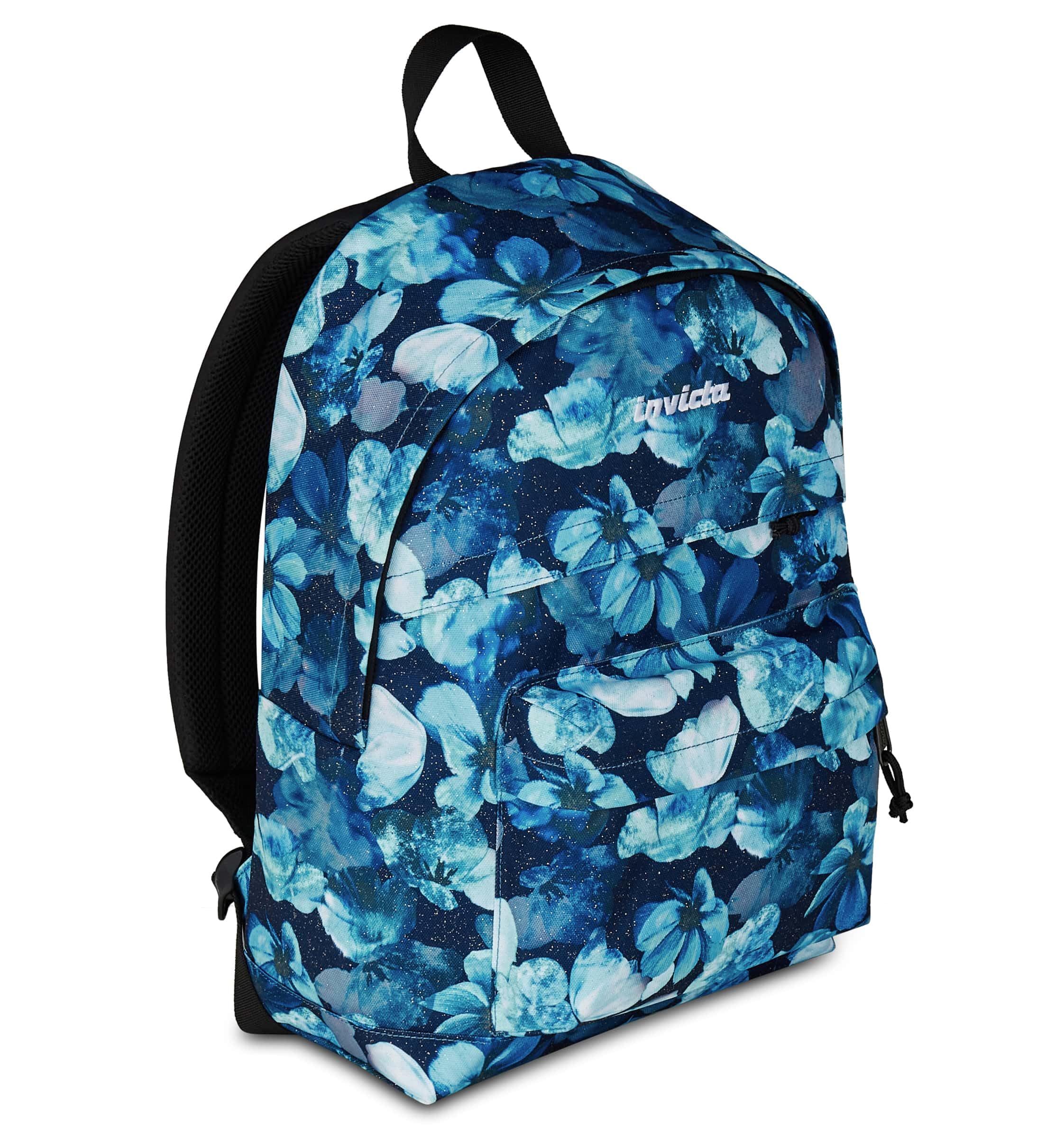 Invicta Zaino Scuola American Fantasy Shine, Blu, Zaino Mono Scomparto con Tasca Porta PC 13'', 23 L, Zaino Scuola Superiore, Università e Tempo Libero, Per Ragazza