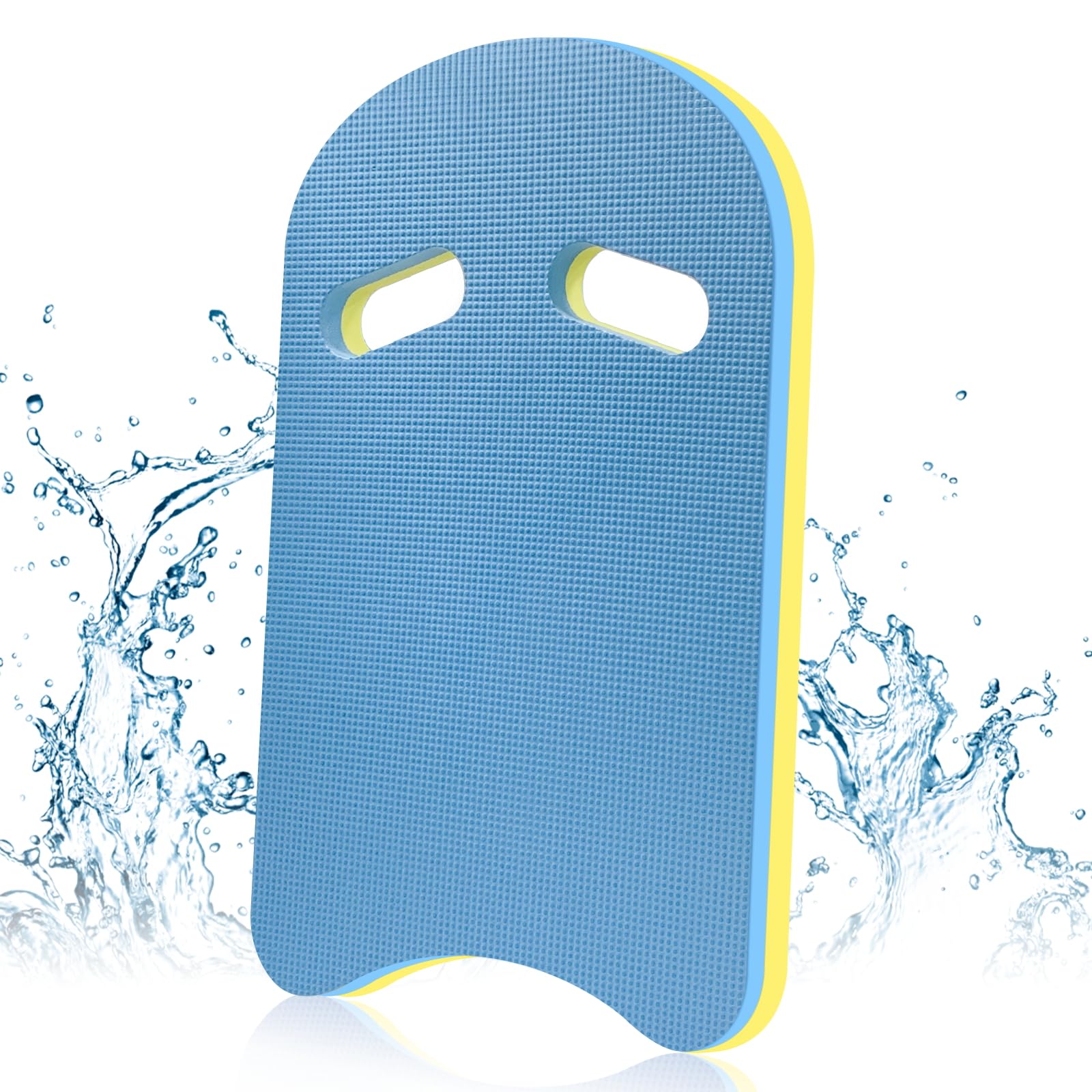 Tabla de Natación con Asas para Niños Adultos Entrenamiento Kickboard Flotante