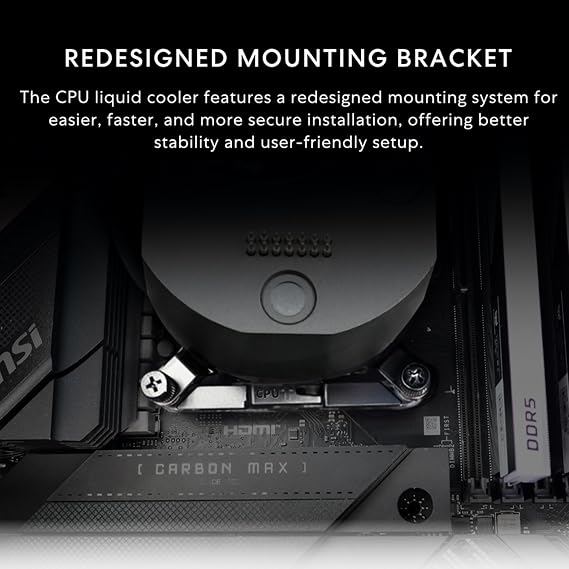 Lian Li Hydroshift II-S LCD 360TL ARGB Sıvı CPU Soğutucu - 360 mm AIO - 3,4 inç IPS LCD Kare Ekran - Papatya Zinciri - Düşük Gürültülü - Intel LGA 1851/1700, AMD AM5/AM4-3X TL120 ARGB Fan - Siyah