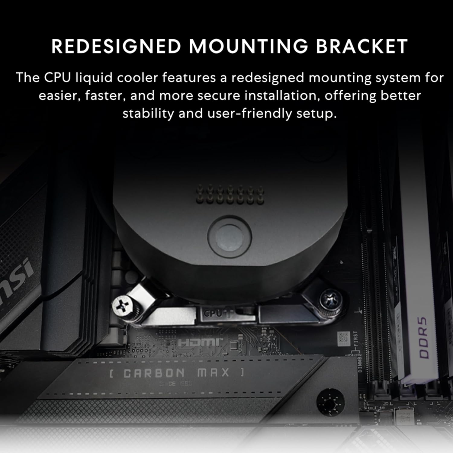 Lian Li Hydroshift II-S LCD 360TL ARGB Liquid CPU Cooler - 360mm AIO - 3.4" IPS LCD Square Screen - Daisy-Chain - Low-Noise - Intel LGA 1851/1700, AMD AM5/AM4-3X TL120 ARGB Fan - Black (HS2LCDS36TB)