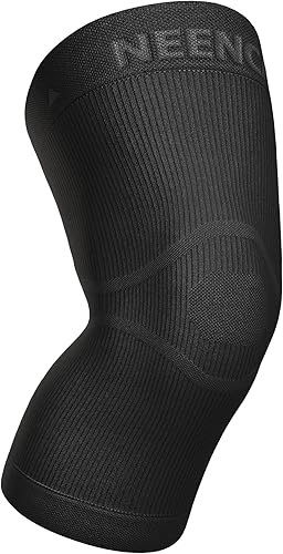 NEENCA Knee SleeveKnee Braces for Knee Pain, Ultra-Thin Compression Sleeve with Graphene Ions Infused Fiber Tech, Knee Warmer Socks for Pain Relief,