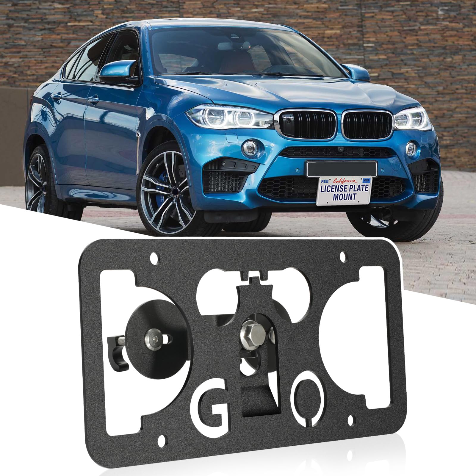 Amazon.com: License Plate Mount Fits BMW M2 M3 M4 M5 M6 X5M X6M, M