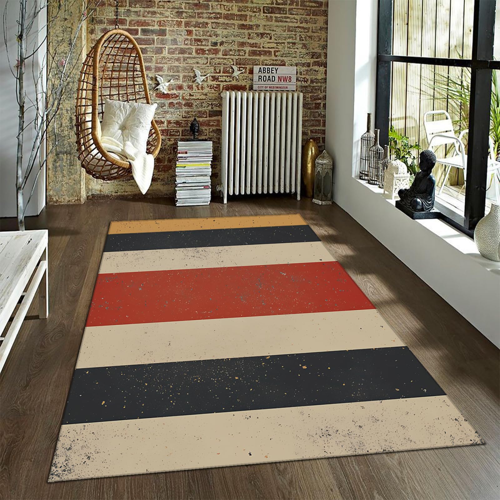 Tapis nordique moderne lavable : la solution anti-taches pour votre cuisine et salon