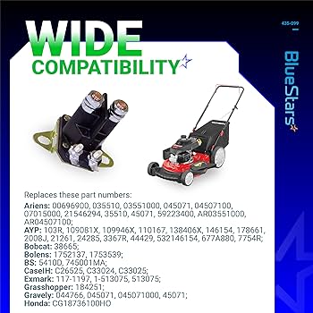 Amazon.com : BlueStars 435-099 Starter Solenoid - Compatible