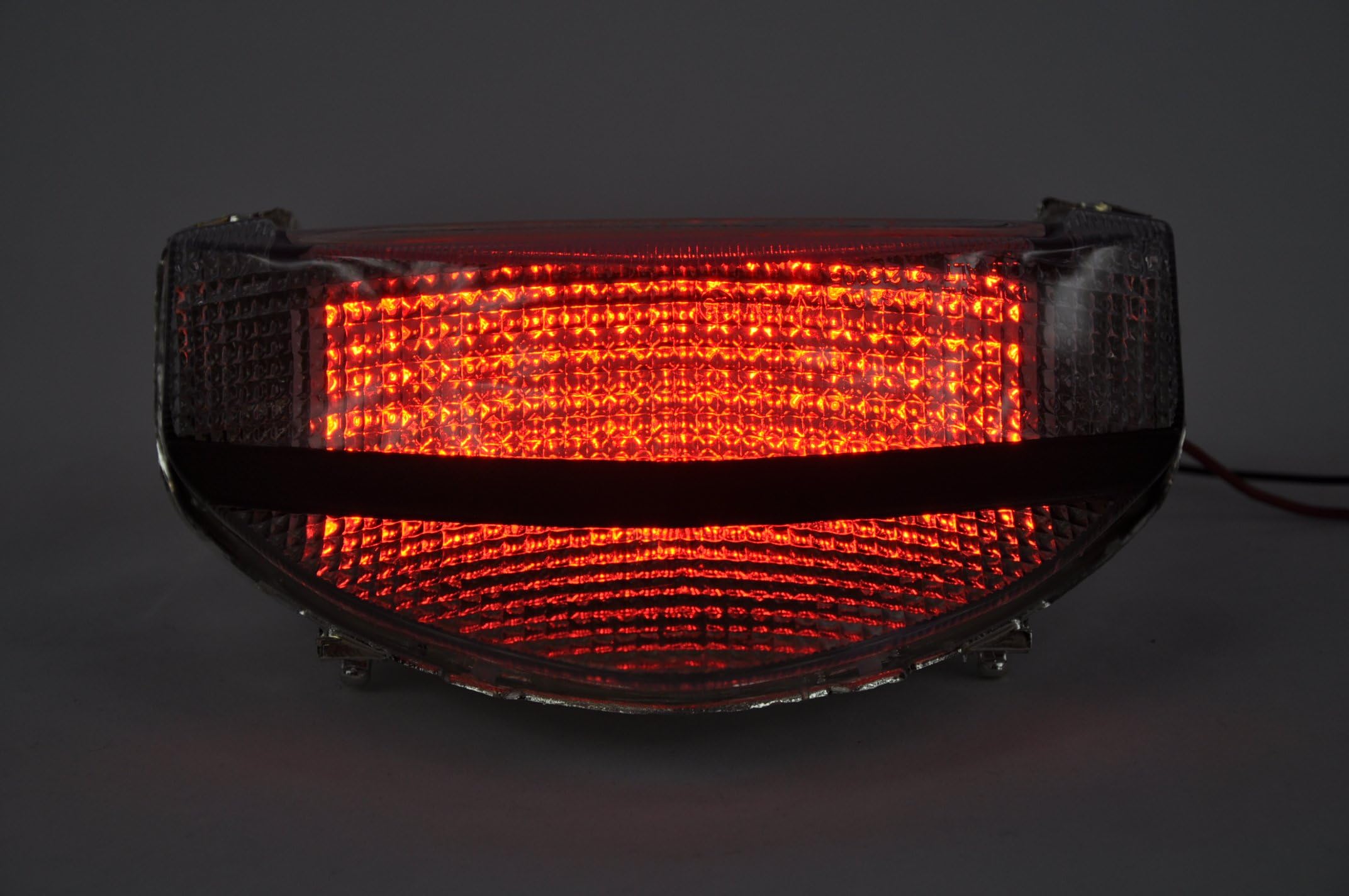 Motorcycle Tail Light Clear LED Sequential Taillight with Integrated Turn Signal For HONDA 2000-2001 CBR929RR