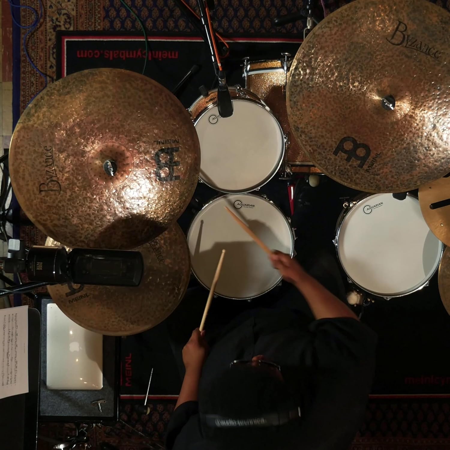 Meinl Cymbals B22BADAR Byzance Jazz 22-Inch Big Apple Dark Ride Cymbal (VIDEO)
