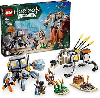 LEGO Horizon Adventures Aloy & Varl vs. Shell-Walker & Sawtooth Building Toy