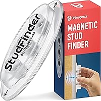 Vista 1 de Potente buscador de vigas magnético (versión mejorada) reforzado con 3 imanes de neodimio - herramienta detectora de vigas duradera y sin batería