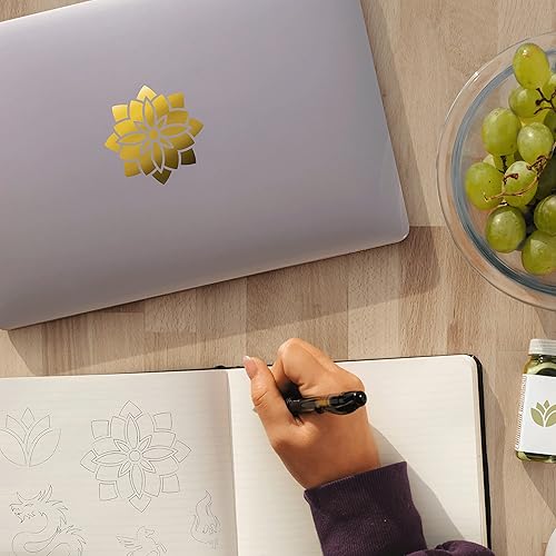 Miniatura 4 de VViViD DECO65 Vinilo adhesivo permanente color Oro cromado