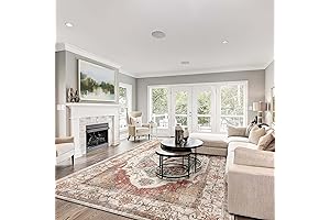 8x10 Area Rugs, No Shedding Machine Washable