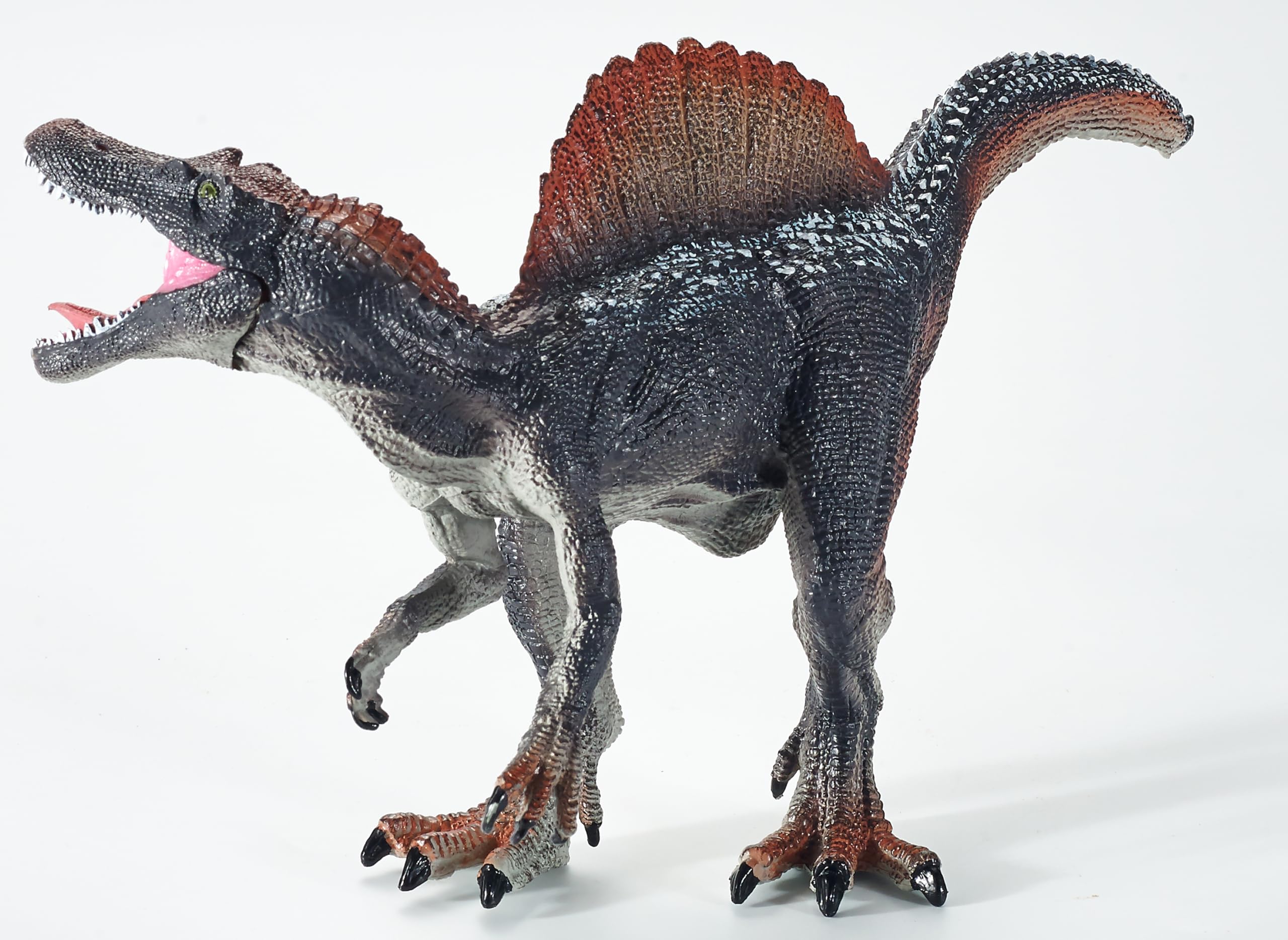 JR PARK Spinosaurus Action Figure with Moveable Jaw Kids Dinosaur Toy