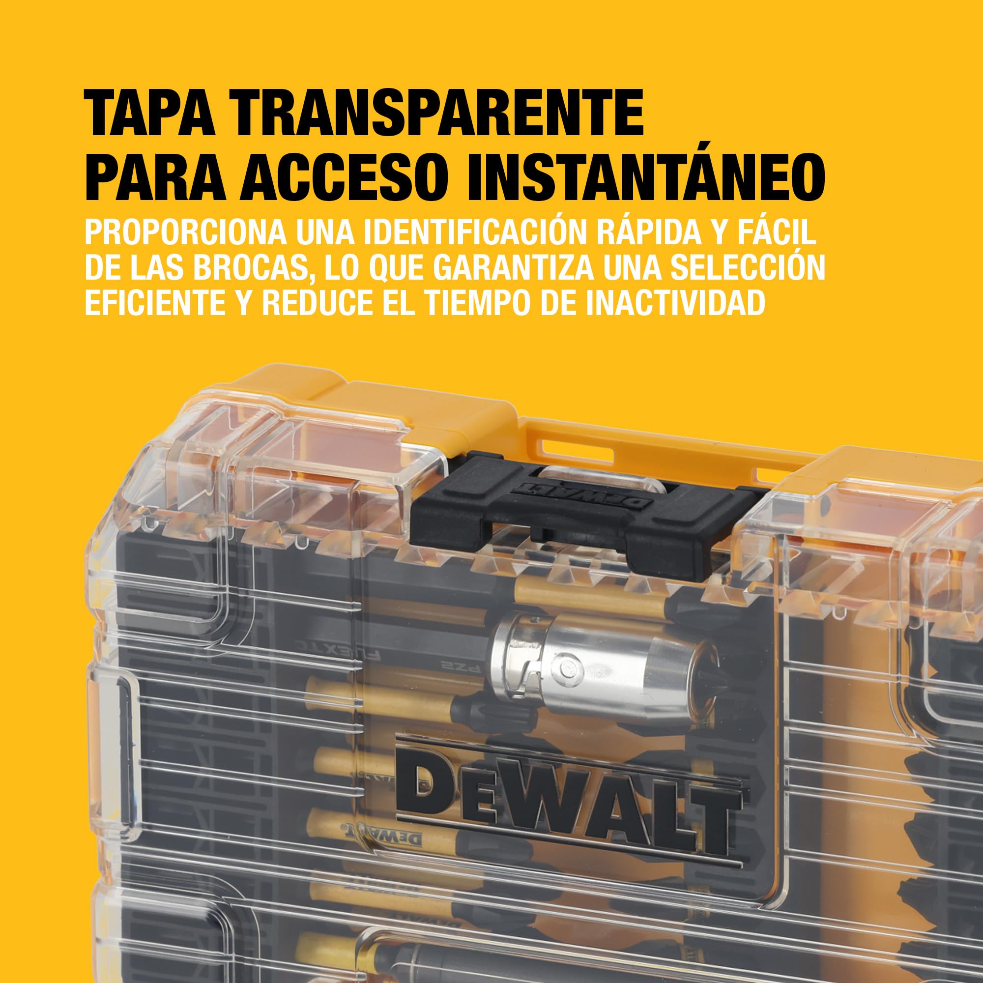 DEWALT EXTREME FlexTORQ Juego de atornillado (37 piezas), DT70731T-QZ
