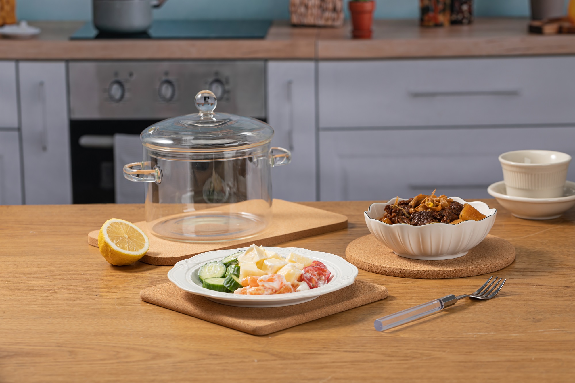 Sottopentola Silicone 6 Dessous De Plat Liège Winter Shore - 20cm