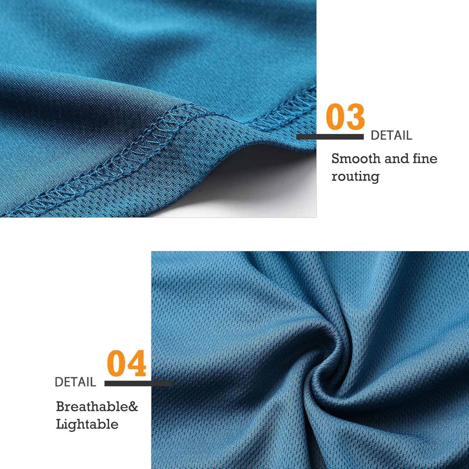 Surenow Mens Running Gym Shorts 3 Inch Breathable Lightweight Athletic Sport Shorts Training Workout Shorts with Pockets - Image 6