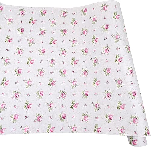 Miniatura 12 de SimpleLife4U Pink Rose Furniture Protect Paper Removable Shelf Liner for Kitchen Cabinet Dresser Drawer Covering