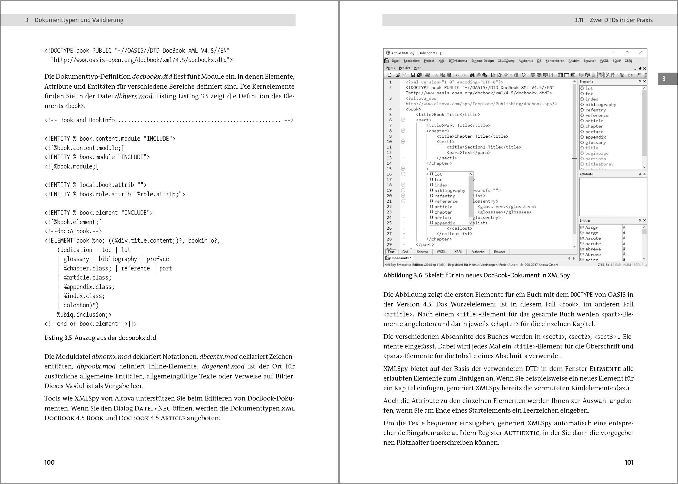 XML: Einstieg, Praxis, Referenz. Das XML-Handbuch mit vielen Anwendungsbeispielen.