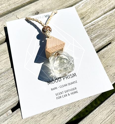 Miniatura 2 de Difusor de fragancia para el hogar y el automóvil, prisma de cristal de cuarzo, aroma a rami