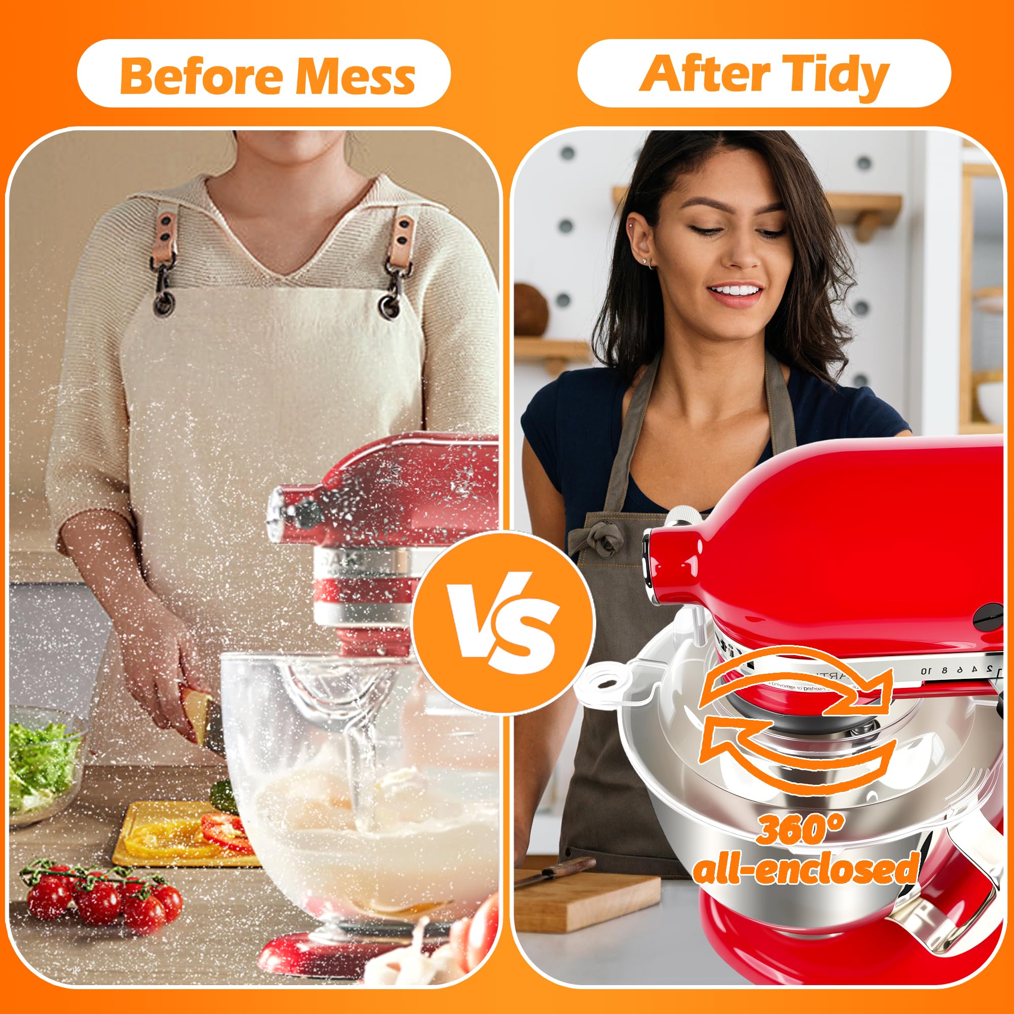 Amazon | Pouring Shield対応 KitchenAid 4.5-5クォート チルトヘッド