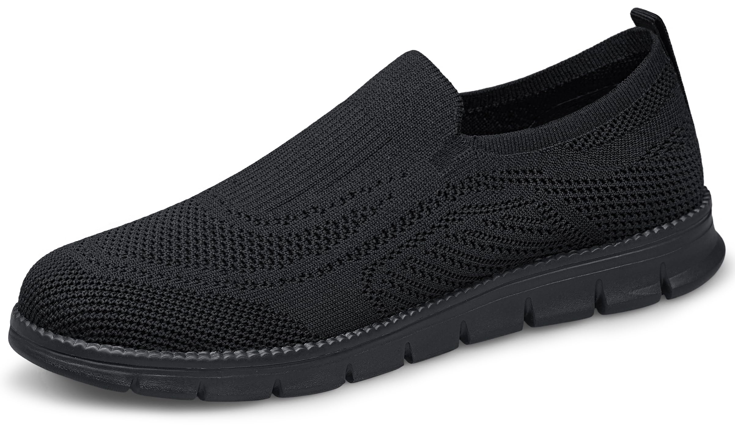 Mens Slip on Walking Shoes Lightweight Running Workout Gym Athletic Tennis Casual Sneakers