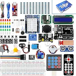 LAFVIN Kit Super Starter Project para R3 Mega2560 Mega328 Nano com tutorial compatível com Arduino IDE