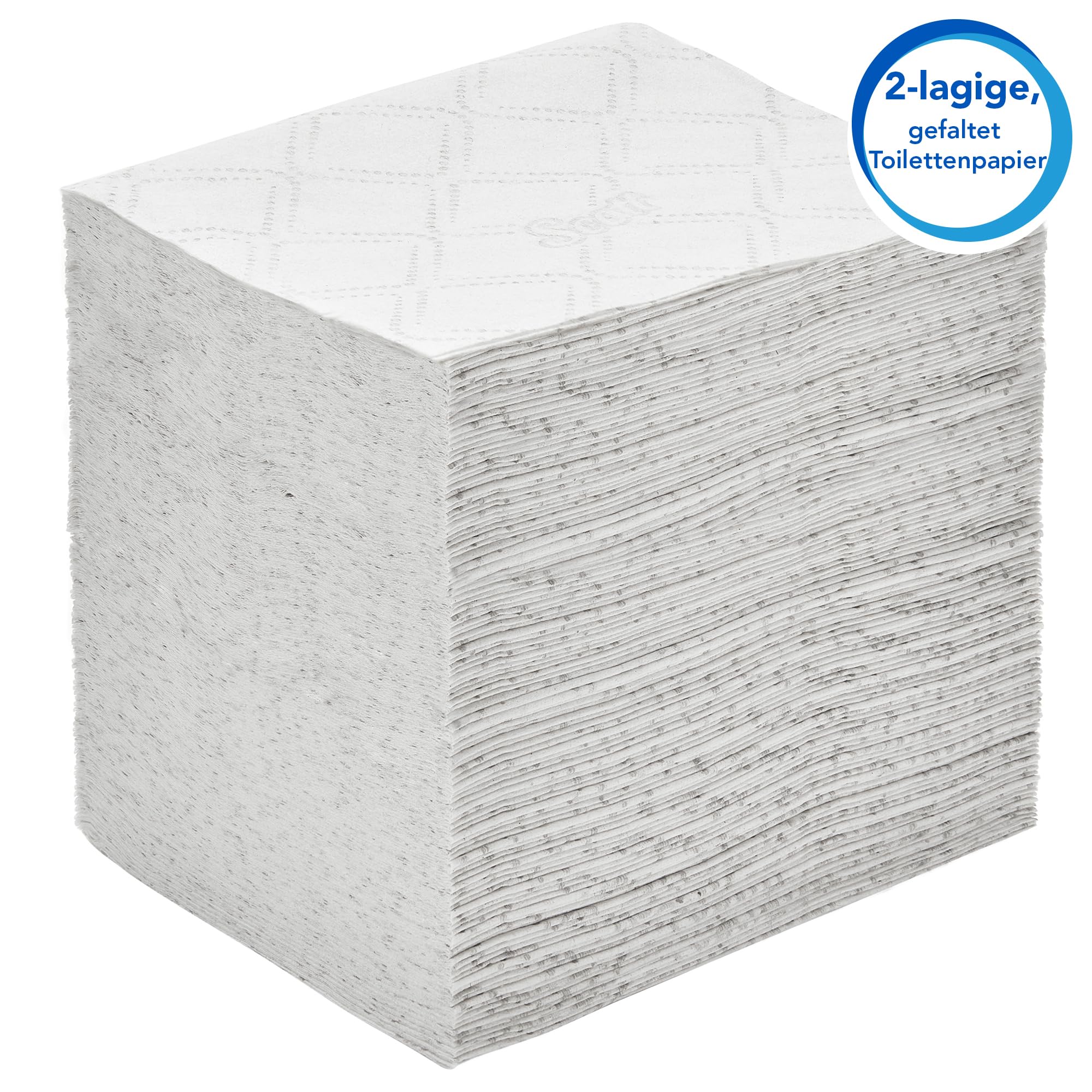 Scott Control Einzelblatt-Toilettenpapier 8509, 2-lagiges, FSC-zertifiziertes Toilettenpapier für eine umweltbewusste Hygiene, 36 Packungen x 220 (insg. 7.920 Blätter)