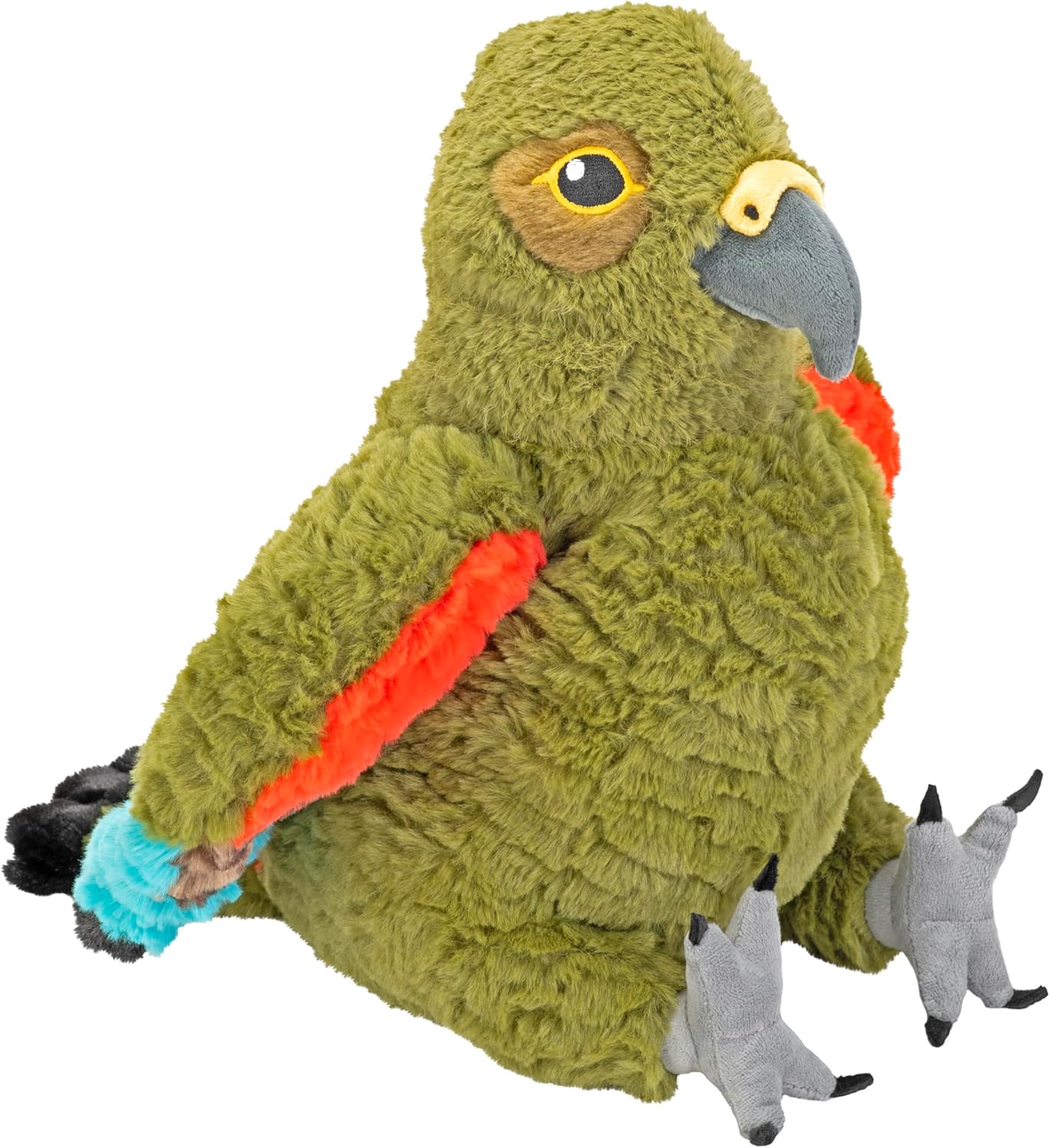 Cuddlekins Eco Kea Stuffed Animal - 12"