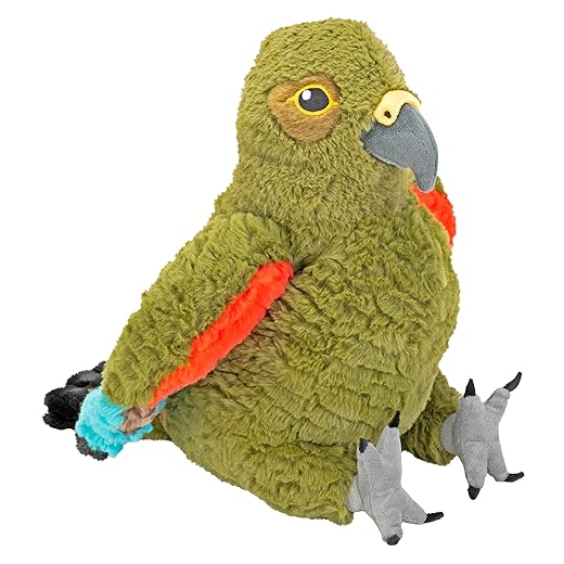 Cuddlekins Eco Kea Stuffed Animal - 12"