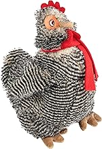 Plush Super Soft Cheeky Chicken Dog Toy & Comforter – Cuddly Plush with Squeaker, Gentle Dog Toy for Puppies & Small to Medium Dogs