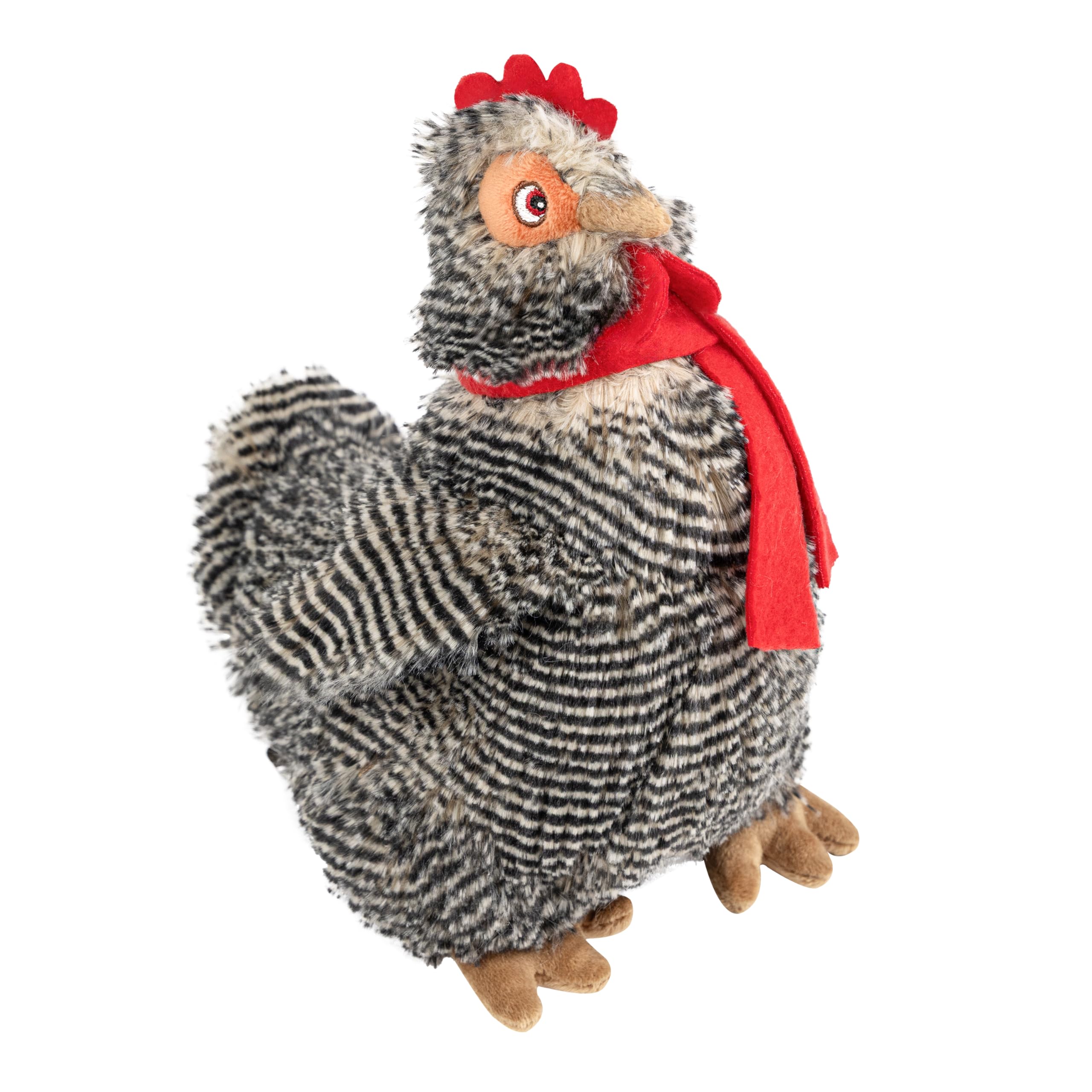 Fuzzl Plush Super Soft Cheeky Chicken Dog Toy & Comforter โ Cuddly Plush with Squeaker, Gentle Dog Toy for Puppies & Small to Medium Dogs โ image 1