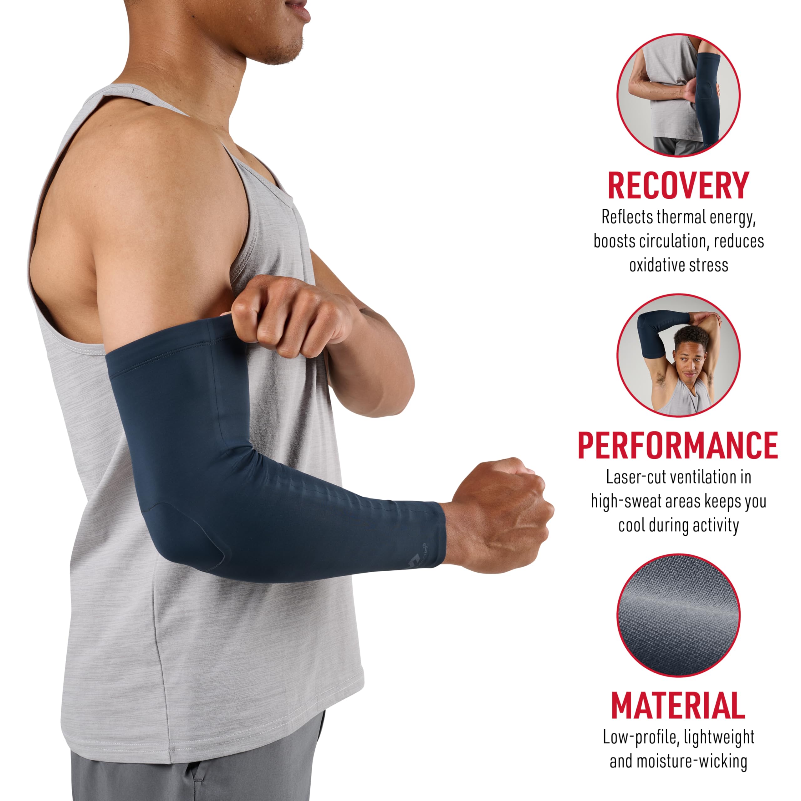 McDavid Infused Therapy Buttersoft Arm Sleeve