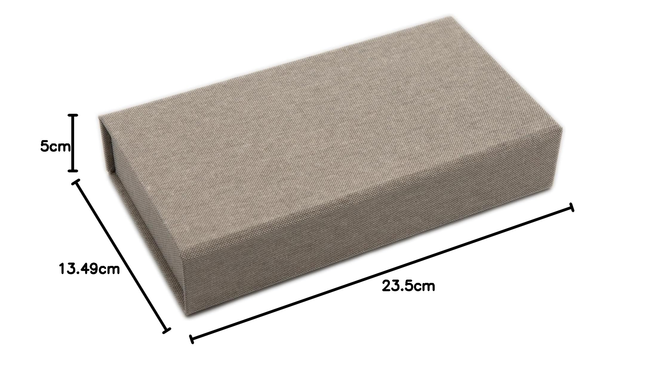 Boîte de rangement USB de mariage avec boîte photo - Blanc, gris - Sans clé USB (gris)